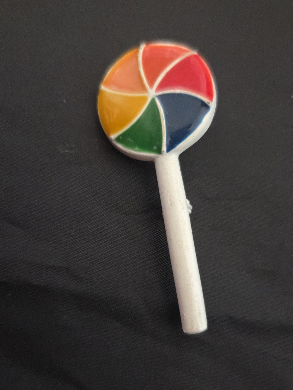 Rainbow Lollipop Pin